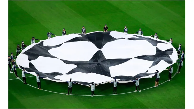 UEFA Champions League flag. (Getty)