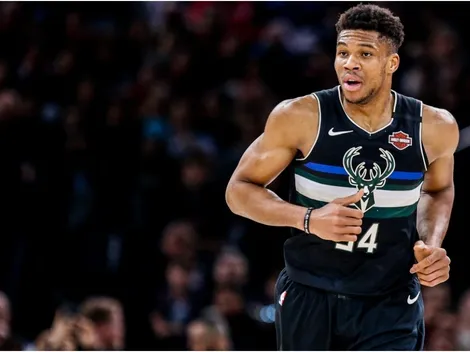 Giannis Antetokounmpo shakes off comments about his future with the Bucks