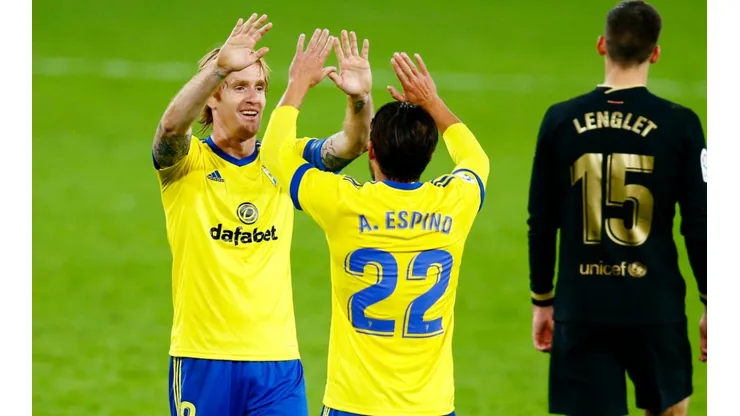 Barcelona suffered a disappointing 2-1 defeat to Cádiz (Getty).