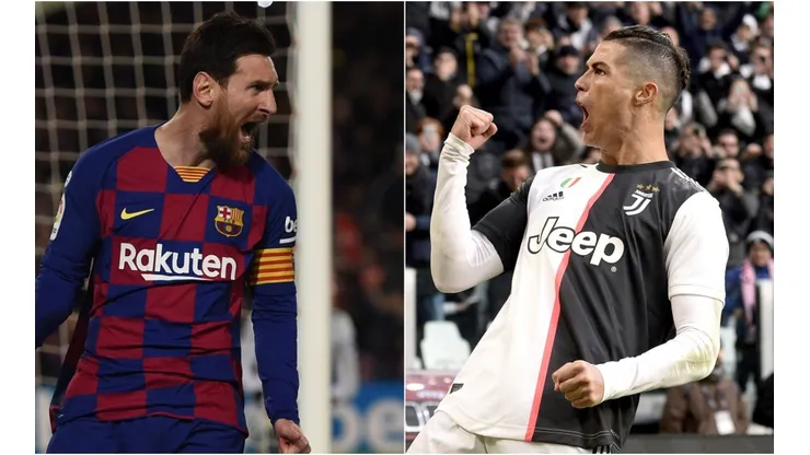 Lionel Messi and Cristiano Ronaldo will meet again today (Getty).