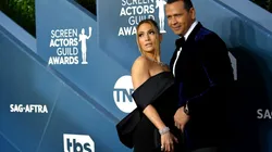 Jennifer Lopez and Alex Rodríguez. (Getty)