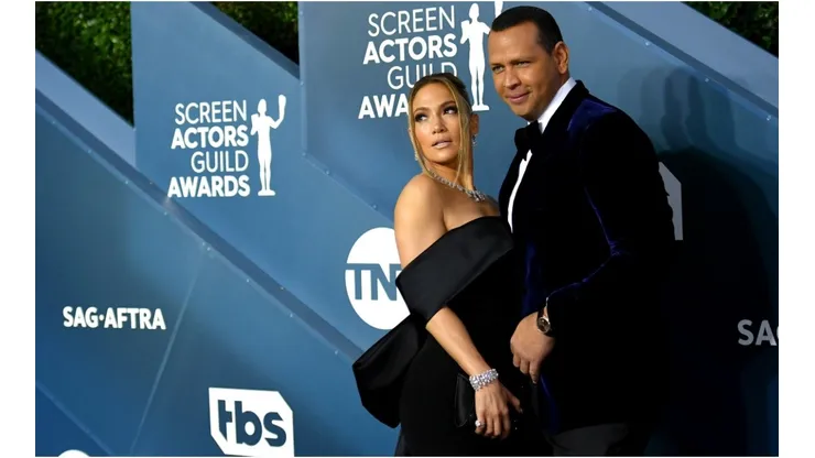 Jennifer Lopez and Alex Rodríguez. (Getty)