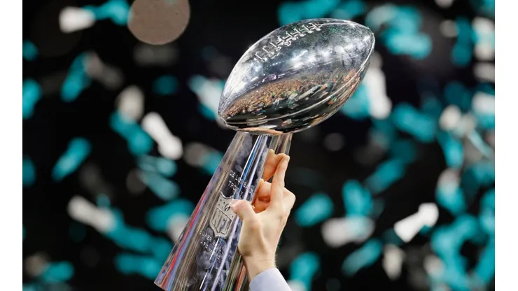The Vince Lombardi trophy. (Getty)