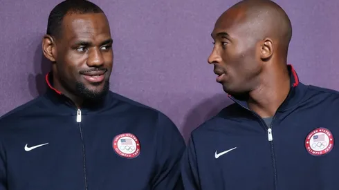 LeBron James (left) & Kobe Bryant. (Getty)