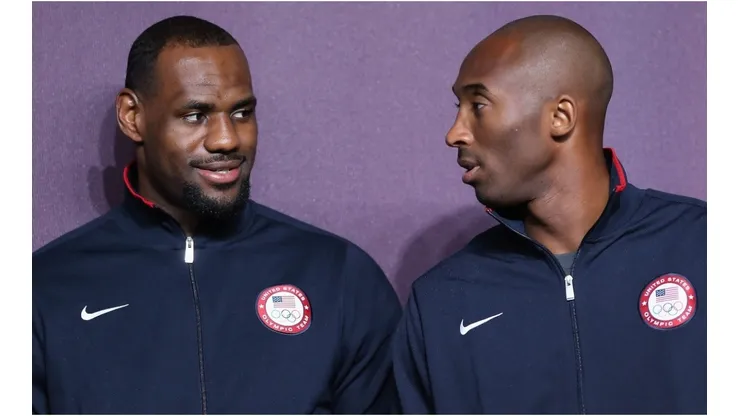 LeBron James (left) & Kobe Bryant. (Getty)