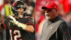 Tom Brady (left) & Bruce Arians. (Getty)