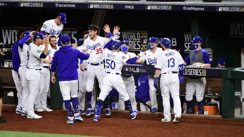 The Dodgers won the 2020 World Series. (Getty)