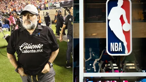 Diego Maradona revealed he was a big San Antonio Spurs fan. (Getty)