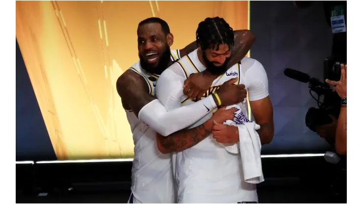 LeBron James & Anthony Davis. (Getty)