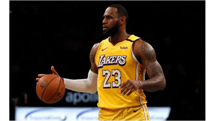 James just won his fourth ring. (Getty)