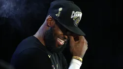 James just won his 4th ring. (Getty)