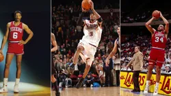 Julius Erving, Allen Iverson, Charles Barkley (Getty)