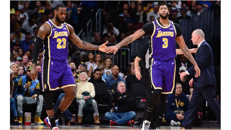 LeBron James & Anthony Davis. (Getty)
