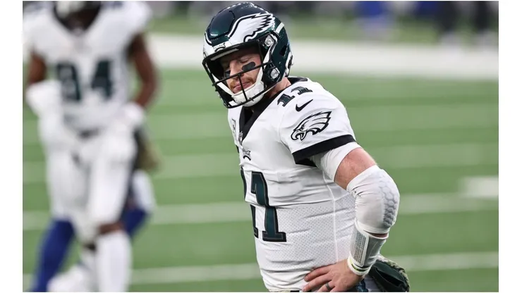 Wentz has struggled mightily this season. (Getty)