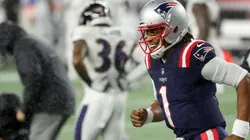 Newton bounced back vs. the Ravens. (Getty)