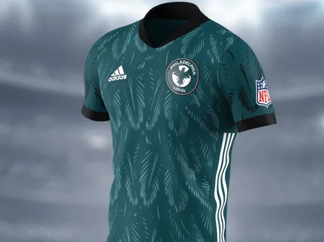 The Philadelphia Eagles fly high with these soccer-inspired jerseys