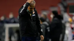 Head coach of Colombia Carlos Queiroz reacts after losing 6-1 to Ecuador (Getty).