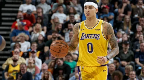Kuzma could be traded soon. (Getty)