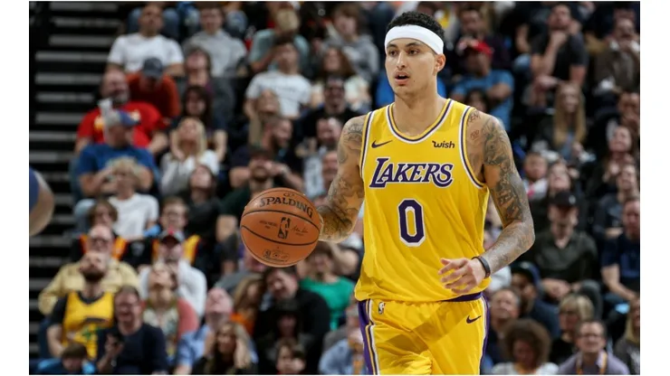 Kuzma could be traded soon. (Getty)