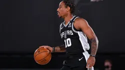 The Spurs traded for DeRozan in 2018. (Getty)