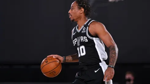The Spurs traded for DeRozan in 2018. (Getty)
