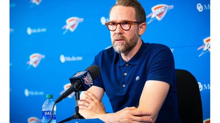 Sam Presti has done a great job as the Thunder GM. (Getty)
