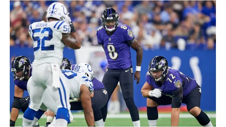 Lamar Jackson will look to bounce back from Week 8. (Getty)