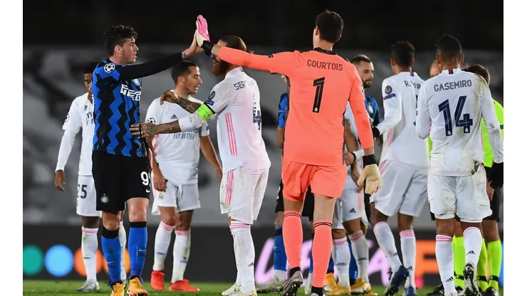 Real Madrid beat Inter to win their first three points of the season. (Getty)
