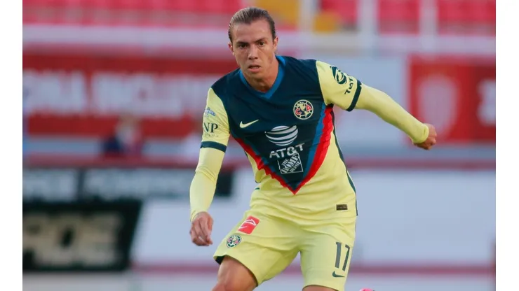 América's Sebastían Córdova during a Liga MX 2020 game (Getty).
