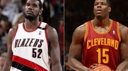 Greg Oden (left) and Anthony Bennett. (Getty)
