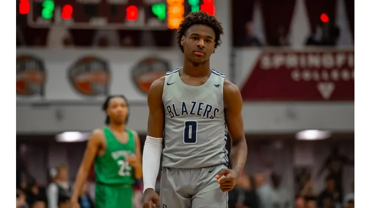 Bronny James alive after weeks of speculation. (Getty)