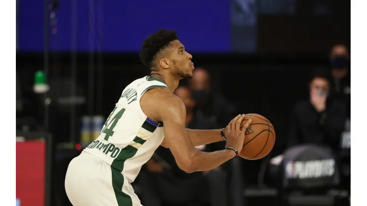 Giannis needs to improve his game if he wants to win in the NBA. (Getty)