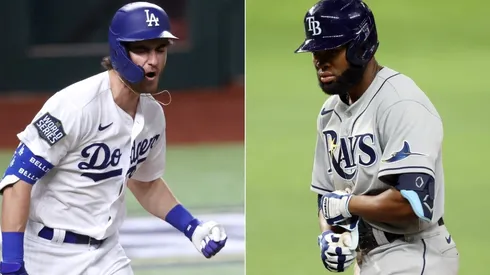 Cody Bellinger (left) & Randy Arozarena. (Getty)