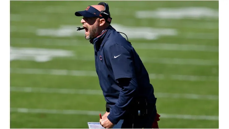 Matt Nagy is walking on thin ice. (Getty)