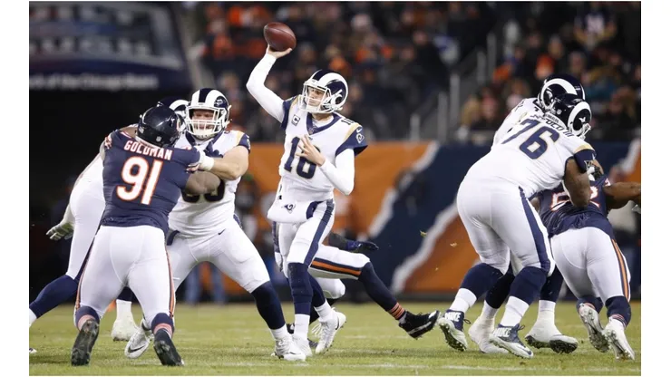 The Bears' defense will put a lot of pressure on Jared Goff. (Getty)