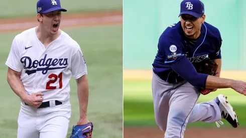 Walker Buehler (left) and Charlie Morton will take the mound tonight. (Getty)