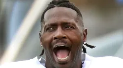 Brown is serving an 8-game suspension. (Getty)