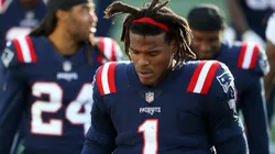 Newton had a tough game vs. the Broncos. (Getty)