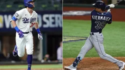 Cody Bellinger and Kevin Kiermaier homered in Game 1. (Getty)