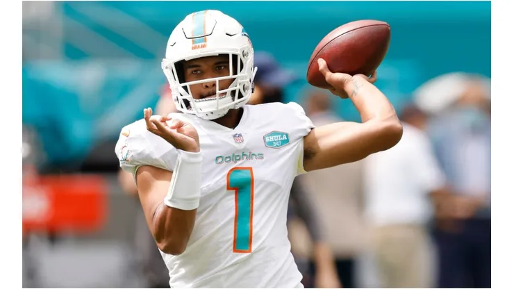 Tua was the 5th overall pick of the 2020 NFL Draft. (Getty)