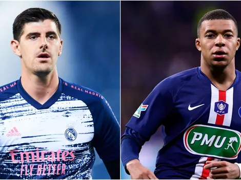 Real Madrid plan to offer Thibaut Courtois to land PSG star Kylian Mbappe