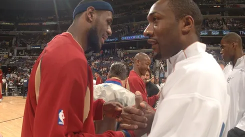 Arenas and James have been close since 2003. (Getty)