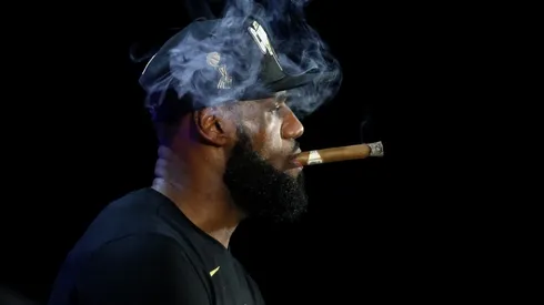 James won his 4th ring. (Getty)