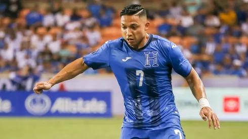 Honduras' Emilio Izaguirre during a game (Getty).
