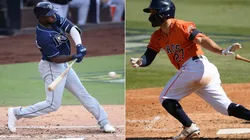 Randy Arozarena (left) and José Altuve. (Getty)