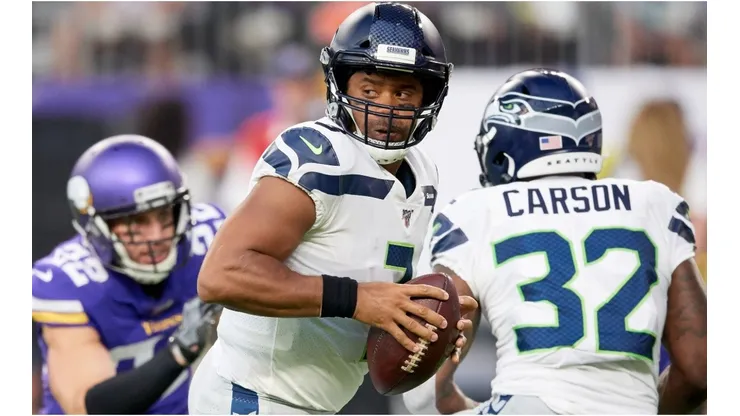 Russell Wilson is playing at an MVP level. (Getty)