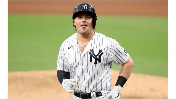 Voit homered in Game 4. (Getty)