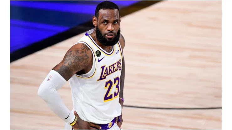 LeBron won his 4th title. (Getty)