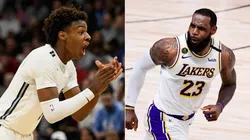 Bronny is going to feel LeBron's wrath. (Getty)