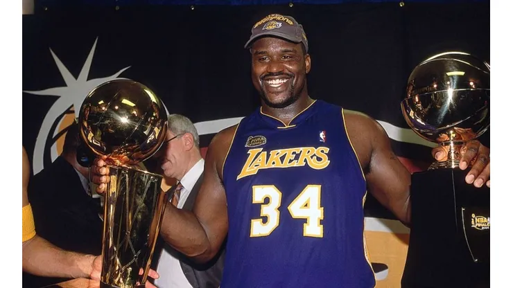 Shaq won four NBA titles. (Getty)
